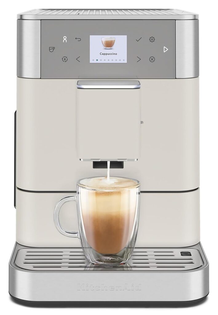 KitchenAid Fully Automatic Espresso Machine KF6, KES8556PL, Porcelain White