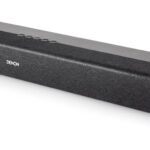 Denon DHT-S218 Sound Bar (Black), 2.1-Channel, 3D Audio with Dolby Atmos, 2 Built-in Subwoofers, Dual Midrange Drivers & Tweeters, 4K UHD HDMI with eARC, Dialog Enhancer, Multi-Pairing & Multi-Point