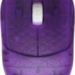 GWolves HSK Plus Lite Wireless Fingertip Grip Gaming Mouse, ~39Gram, Low Latency, PAW3399,21,000CPI, Nrf52840 High-Performance CPU, 5Programmable Btns, On-Board Memory, PC/Mac and Laptop (Violet)