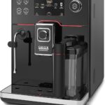 Gaggia Accademia Luxury Italian Fully Automatic Espresso Machine with 19 Customized drink settings,0.5 Liters,RI9782/46 Brushed Stainless
