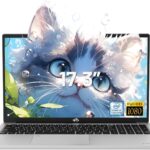 NIMO 17.3″ IPS FHD-Laptop, Intel 6 Cores I3-1215U 8GB RAM 256GB SSD (Beat R5 7520U, Up to 4.4GHz) Student-Computer with 65W Type C Backlit Keyboard Fingerprint, for Home and Business