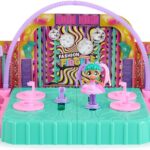 Fashion Show Playset, 2-in-1 Runway and Trading Board with Exclusive Doll