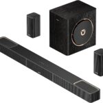 ULTIMEA Skywave X40 5.1.2ch Wireless Surround Sound System for TV, Sound Bar for Smart TV with Dolby Atmos, 530W Soundbar with Wireless Subwoofer, GaN Amplifier, 4K HDR Pass-Through, HDMI eARC, BT 5.4