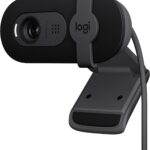 Logitech Brio 101 Full HD 1080p Webcam for Meetings, Streaming, Desktop, Laptop, PC – Built-in Mic, Shutter, Works with Zoom, Microsoft Teams, Nintendo Switch 2’s New GameChat Mode, USB-A,-Black