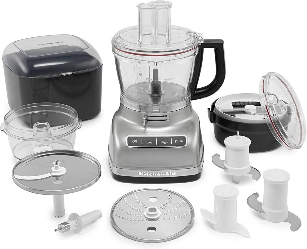 KitchenAid RKFP1466CU 14-Cup Food Processor with Exact Slice System and Dicing Kit (Renewed)