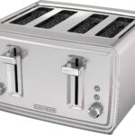 BLACK+DECKER 4-Slice Toaster, Stainless Steel, TR4900SSD
