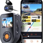 Vantrue S1 Pro Max AI Dash Cam 4K+2.5K with ADAS, Dual STARVIS 2 Dash cam Front and Rear, 2 Channel HDR Dashcam, PlatePix Night Vision, 5G WiFi, Voice Control, GPS, 24H Buffered Parking Mode, 1TB Max