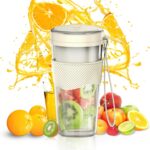 Portable Blender Shakes and Smoothies, Rechargeable Cordless Blender, 13.5 oz, BPA Free, Dishwasher Safe