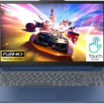 Lenovo Idea Pad 3 Touch Laptop in Blue AMD Ryzen 7 8-core up to 4.6Ghz 15.6in FHD 16GB RAM 512GB SSD Win 11 (15A – Renewed)