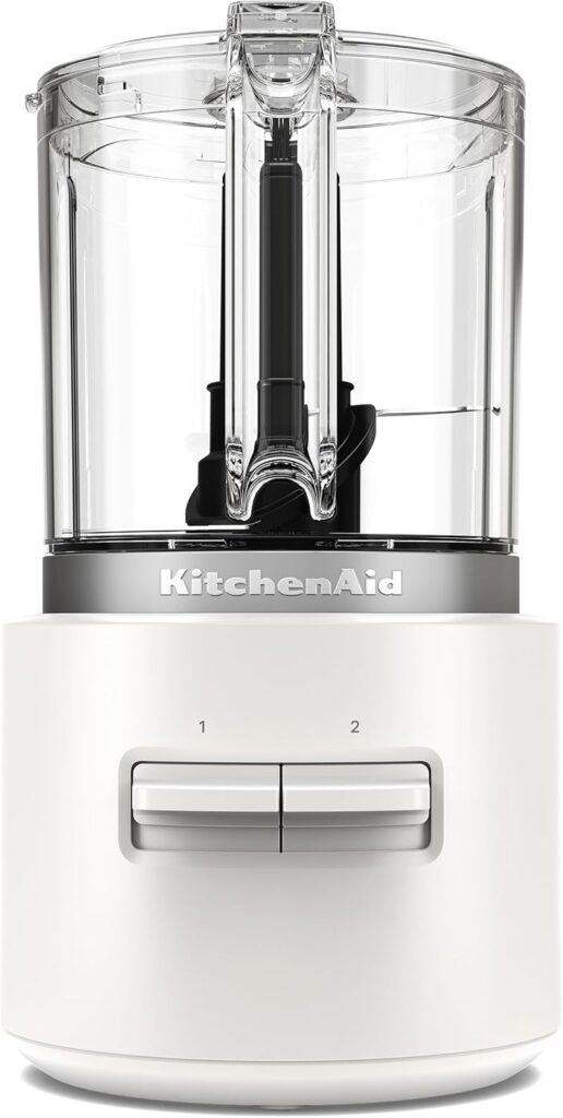 KitchenAid Go Cordless Food Chopper – battery sold separately, KFCR500, Porcelain White