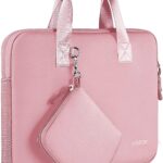 11.6 12.9 13 inch Elastic Laptop Sleeve with Small Pouch Compatible with 13 inch MacBook Air M4/M3/M2/M1, Mac Pro M2/M1, iPad 13 12.9, XPS 13 and Most 11.6 12.9 13 inch Notebooks Tablets,P02K01