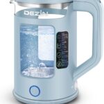 Dezin Electric Kettle with Keep Warm Function, BPA Free Window-Glass Double Wall Design Electric Tea Kettle, 1.5L Bicolor LEDHot Water Kettle with Auto Shut-Off and Boil Dry Protection for Coffee, Tea