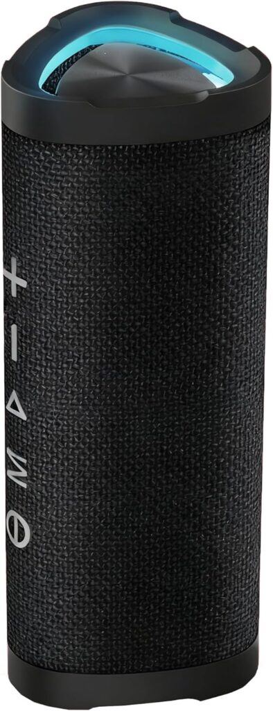 Vanzon V40 Wireless Portable Bluetooth Speaker with IPX7 Waterproof, 24H Playtime, 24W Stereo Sound and TWS Dual Pairing, Suitable for Home/Party/Outdoor/Beach