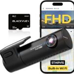 BlackVue DR590X-1CH Plus with 32GB microSD Card | Simple Full HD Wi-Fi Dashcam, 60 Frames Per Second, Parking Mode Support (Kit Included), BlackVue App Support for Video Transfer