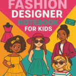 Creative Fashion Designer Notebook For Kids: Fun Guided Sketchbook with Design Pages, Fabric Ideas, and Style Activities