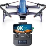 V11PRO Drone with 8K Camera for Adults, 3-Axis Gimbal Drones with 4K/30fps Video, 48 Million Pixels, 80min Flight Time with 2 Batteries, 6KM Video Transmission Quadcopter, Professional Drone