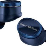 Bowers & Wilkins Pi8 Wireless Bluetooth Earbuds (Midnight Blue), in-Ear Bluetooth Earphones with Qualcomm & aptX Lossless, Active Noise Cancelling Earbuds, 3 Built-in Mics, 15-Min Quick Charging