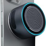 MagBeat Bluetooth Speaker with Magnetic Wireless Charger (Graphite), Portable Stereo Sync TWS, Booming Bass, Up to 10H, IPX7 Waterproof, Aluminum Unibody Design for Home/Outdoor/Beach, Birthday Gift