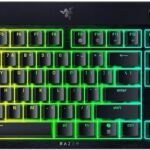 Razer BlackWidow V4 Low Profile HyperSpeed Wireless Gaming Keyboard: Green Mechanical Switches – 2.4GHz Wireless & Bluetooth – Multi-Function Roller – 11 Control Buttons – Long Battery Life