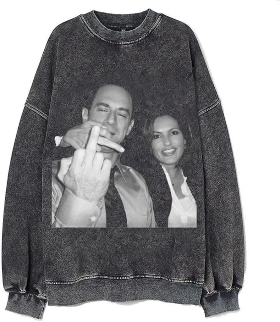 Bellelement Vintage TV Show Character Sweatshirt Funny TV Show Shirt