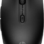 HP 420 Programmable Bluetooth Mouse – Bluetooth with Swift Pair to 3 Multi-Devices, 2-Year Battery, 4K DPI, Quiet clicks, Compatible with Windows/Mac/Chromebook, Laptop, Notebook Black (7M1D3AA)