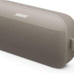 Bose SoundLink Flex Portable Bluetooth Speaker (2nd Gen), Portable Outdoor Speaker with Hi-Fi Audio, Up to 12 Hours Battery Life, Waterproof and Dustproof, Sandstone