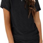 AUTOMET Womens Tops Shorts Sleeve Shirts for Summer Spring Beach Vacation Plus Size Oversized Casual Tee for Teen Girls 2025