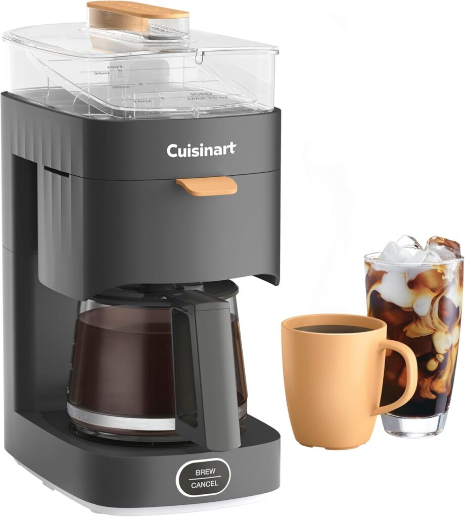 CUISINART Soho™ 5-Cup Coffee Maker, 800 watts, Black, DCC-5BK