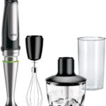 Braun MultiQuick 7 3-in-1 Immersion Blender with Food Processor – Powerful Handheld Electric Stick Blender – Emulsifier for Chopping, Beating & Whisking – Ideal for Soup, Puree, Smoothies & More