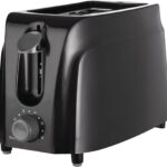 Brentwood Cool Touch 2-Slice Toaster Kitchen Supplies, Black, TS-260B