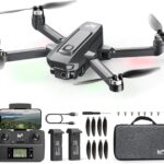 Drones with Camera for Adults 4k, WF30 GPS Follow Me Drone for Beginners Kids Foldable FPV RC Quadcopter, Return Home, Brushless Motor, 5G Transmission, 40 Mins Flight Time, 2 Batteries