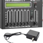 DMX Controller,DMX-DIMMER C-7 Channel DMX512 Controller Stage Lighting Equipment & Accessorie For Dj, Ktv, Large Concert, Holiday Party And Fashion Show DMX Light Controller