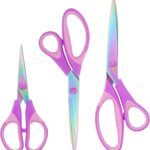 Luxury Fabric Scissors Set of 3 Pack – Precision Ergonomic Shears for Fashion Designers & Embroidery
