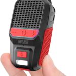 GBEAST Wearable Bluetooth Speaker, Clip-On Mini Portable Speakers All Day Playtime Waterproof Built-in Mic for Hands-Free Music/Calls Bluetooth Speaker with RGB/Flashlight for Jobsite/Outdoor/Golf