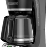 BLACK+DECKER 12-Cup* Programmable Coffeemaker, Black