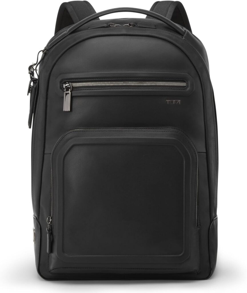 TUMI – Harrison Warren Backpack – 15-Inch Laptop Backpack – Stylish Women’s & Men’s Backpack for Travel & Business – Black Bombe