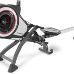 Marcy Air Resistance Rowing Machine with Transport Wheels