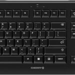 Cherry KW 3000 Wireless Quiet Full Size Keyboard for Windows and Mac. 2.4 Ghz Wireless Technology, Silent and Durable for Office and Personal Workpace