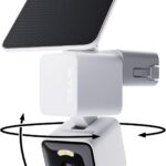 WYZE Solar Cam Pan, Security Cameras Wireless Outdoor, 2K HD 360° Pan-Tilt Battery Powered 2.4GHz Wi-Fi Cameras for Home Security, AI Motion Detection, Color Night Vision, 2-Way Audio, No Blind Spots