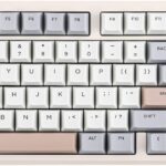 EPOMAKER Galaxy100 QMK/VIA Wireless Gaming Keyboard, Aluminum Shell, Bluetooth/2.4Ghz/USB-C, Pre-Lubed Hot-Swappable Linear Switches, NKRO, RGB Backlit (Creamy White, Marble White Switch)