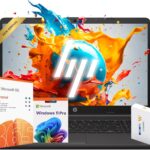 HP 15 Laptop for Home or Work, Windows 11 Pro with Microsoft Office, 15.6″ FHD LED Display, 8GB RAM, 512GB SSD, Intel Powerful Processor, Copilot AI-Ready, Ethernet Port, SD Card Reader, WOWPC USB