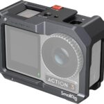 SmallRig Action 5 Pro Action 4 Action 3 Camera Cage for DJI, Protective Cage Compatible for DJI Mic, Protective Frame for Osmo Action 5 Pro Action 4 Action 3-4119C