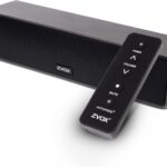 ZVOX AccuVoice AV100 Compact TV Soundbar Speaker with 6 Levels of Voice Boost, Black