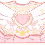 GeekShare Large Gaming Mouse Pad Kawaii Pink Non-Slip Rubber Back Mouse Pad Big Waterproof Desk Mat for Keyboard and Mouse Perfect for Gaming,or Home Office Work – Star Wings（Super Dense Cloth）