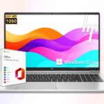 HP G9 Business Laptop | 15.6″ FHD Display | Intel Celeron Dual Core Processor Series | 16GB RAM | 1TB SSD | Long Battery | Fast Wi-Fi 6 | Win11 Pro with MS Office | School, Business & Productivity