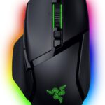 Razer Basilisk V3 Pro 35K Wireless Gaming Mouse: HyperScroll Tilt Wheel – 35K DPI Optical Sensor Gen 2-13 Customizable Controls – Chroma RGB – Optical Switches Gen 3 – Up to 140 Hr Battery – Black