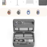 XGIMI MoGo 4 Laser Projector Collection, 550 ISO Lumens, Google TV , Official Netflix, 5h Battery Life – All-in-One Home & Outdoor Cinema Kit with PowerBase Stand, 70″ Screen, 4 Filters& Carry Case