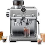De’Longhi La Specialista Opera Espresso Machine – Cold Brew & Espresso Maker with Smart Tamping, Burr Grinder, Milk Steam Wand/Frother & 19-Bar Pressure – For Lattes & Cappuccinos