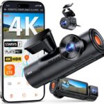 Vantrue N4 Pro S 4K 3 Channel Dash Cam w/Triple STARVIS 2, 4K+1080P+2.5K Front Inside Rear Dash Camera, HDR IR Night Vision, Voice Control, Parking Mode, GPS, Wi-Fi, Support 1TB