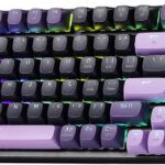 Redragon K740 PRO 98 Keys Wireless RGB Gaming Keyboard, 3-Mode PBT Mechanical Keyboard w/Solid Aluminum Base, Dedicated Knob Control & Hot-Swap Socket, Custom Linear Switch